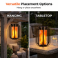 📢📢50% RABATT!!⏰Solar-Flackerflammen-Laterne – wasserdicht, automatisch & kabellos – realistisches warmes Licht für Terrasse & Garten 🌙