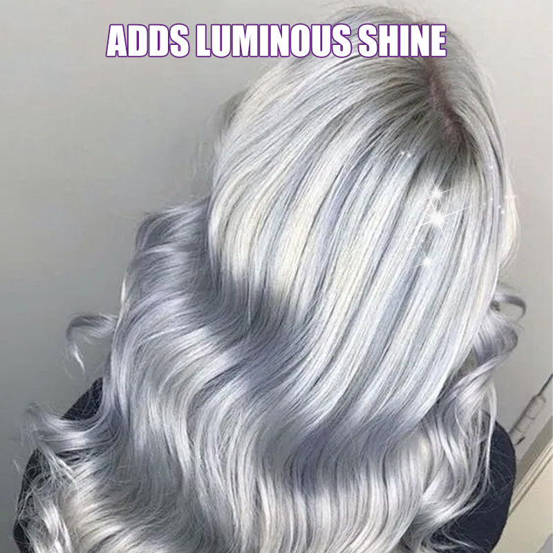👱‍♀️Du möchtest deine Haarfarbe aufhellen? Dein Haar braucht dringend Pflege! Feuchtigkeitsspendende lila Haarmaske mit langanhaltendem Duft