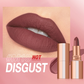 24 Stunden lang haltbarer matter Lippenstift☕💋Kussfest, wischfest & langanhaltende intensive Farbe