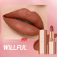 24 Stunden lang haltbarer matter Lippenstift☕💋Kussfest, wischfest & langanhaltende intensive Farbe