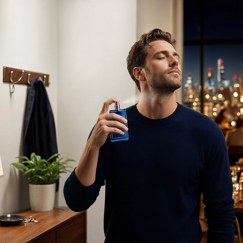 💗LETZTER TAG: 50 % RABATT💕 Eau de Parfum für Herren, 90 ml | Langanhaltender, frischer Zitrus- und aquatischer Duftspray | Arabischer Luxusduft für Ihn | Das perfekte Geschenk für Männer🌊