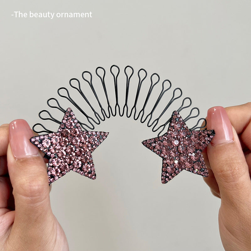Flexibler Kamm „Invisible Grip“ für widerspenstiges Haar