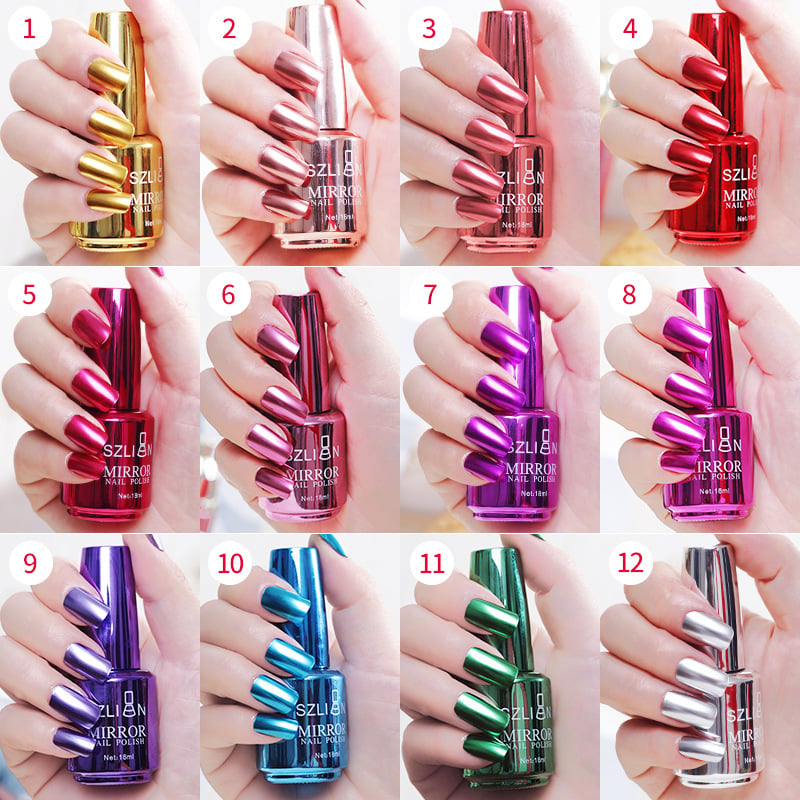2026 Schimmernder und glamouröser metallischer Nagellack