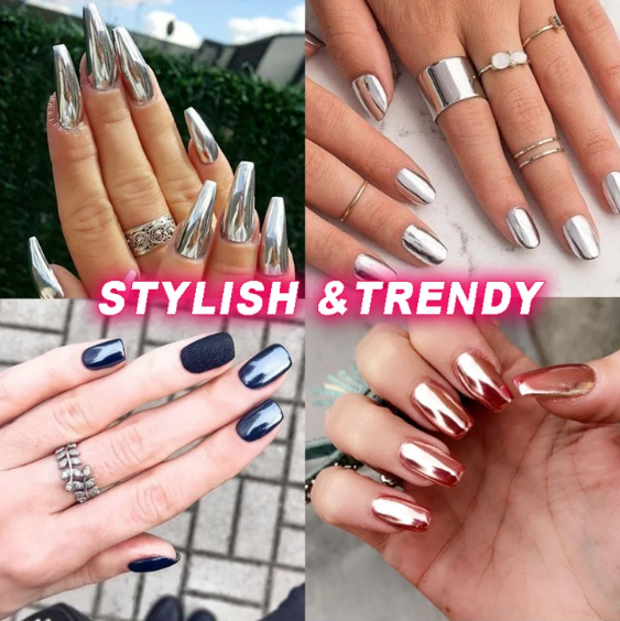 2026 Schimmernder und glamouröser metallischer Nagellack