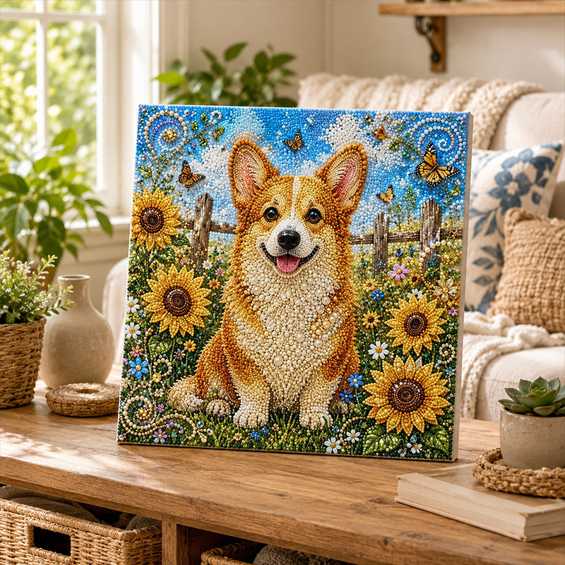 🏆 Letzter Tag Sonderpreis 19,90 £ 🦉💛 Highland Cow Pearl Art DIY-Set – Entspannendes Bastelprojekt zur Gestaltung atemberaubender Küstenkunstwerke (📦 2 kaufen, versandkostenfrei)