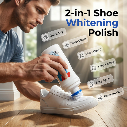 2-in-1-Politur zum Aufhellen und Reinigen von Schuhen