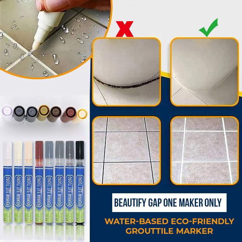 Fliesenspalt Reparatur Farbstift