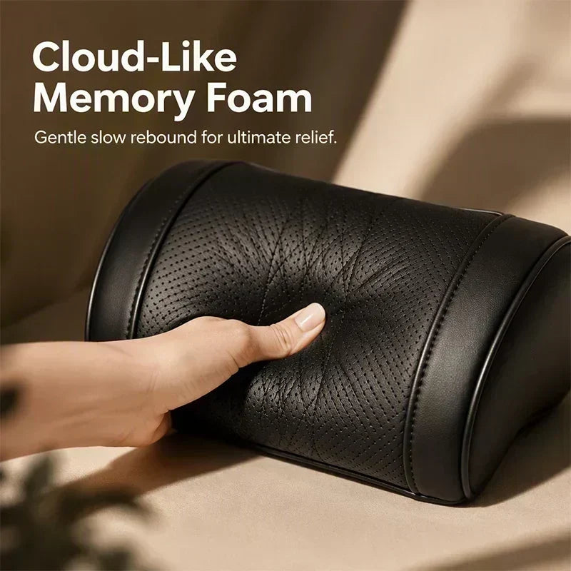 💺 Cool Mesh, Firm Support – Ergonomic Car Seat Cushion Set. Corrects Posture, Relieves Sciatica. Free UK Delivery