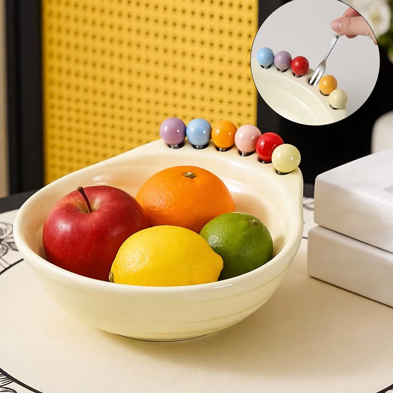 🦶🍓✨ Verspielte Snackschale in Fußform mit integrierten Obstgabeln – praktisch, dekorativ & ein echter Hingucker – ideal für Obst, Snacks, Partys & Buffet