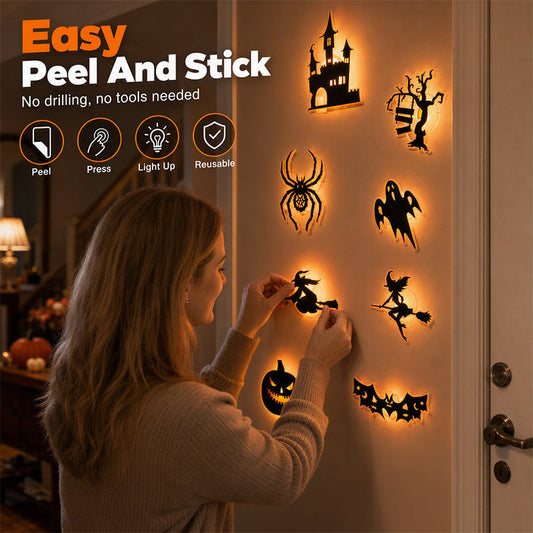 Halloween-Leuchtende Wandaufkleber