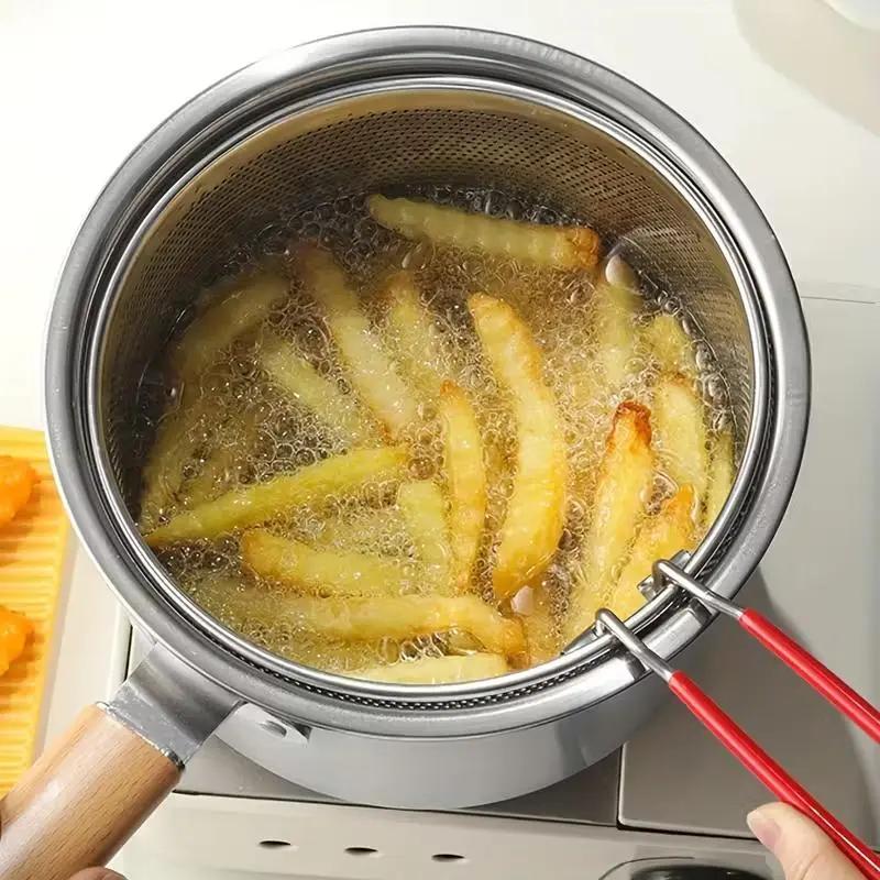 Multifunktionaler Bratentopf aus 304 Edelstahl
