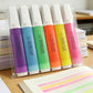 6-Pack Chisel Tip Highlighter Pens Set