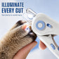 🐾Sicherer elektrischer Nagelclipper für Hunde & Katzen – mit LED-Sicherheitslicht & intelligenter Sensor-Technologie