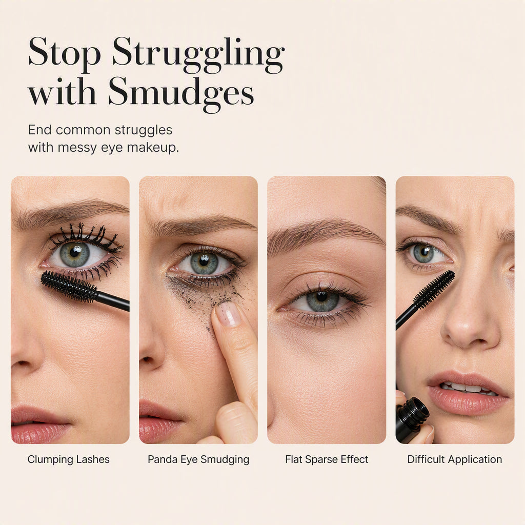💧 Keine verwischte Mascara mehr! – Doppelseitige wasserfeste Volumen-Mascara – mehr Volumen, mehr Definition & langanhaltender Halt – ideal für lange Tage & besondere Momente ✨👁️