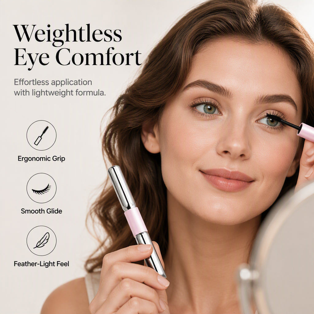 💧 Keine verwischte Mascara mehr! – Doppelseitige wasserfeste Volumen-Mascara – mehr Volumen, mehr Definition & langanhaltender Halt – ideal für lange Tage & besondere Momente ✨👁️