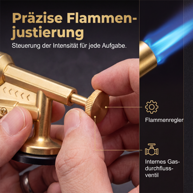 🔥 Tragbarer multifunktionaler umkehrbarer Butangasbrenner