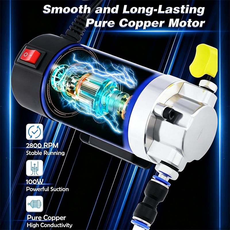 ✨50% Rabatt✨ 🔧 Tragbare 12V-Ölablasspumpe – Kupfermotor, inkl. Schläuche & Box – Ideal für Motor- & Getriebeölwechsel 🚗