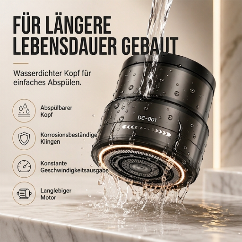 🪒 50 % RABATT! ✂️ Perfekte Rasur zu Hause – 2‑in‑1 intelligenter Elektrorasierer für Glatzen‑ und Bartpflege, klares Digitaldisplay, praktisch für den Hausgebrauch