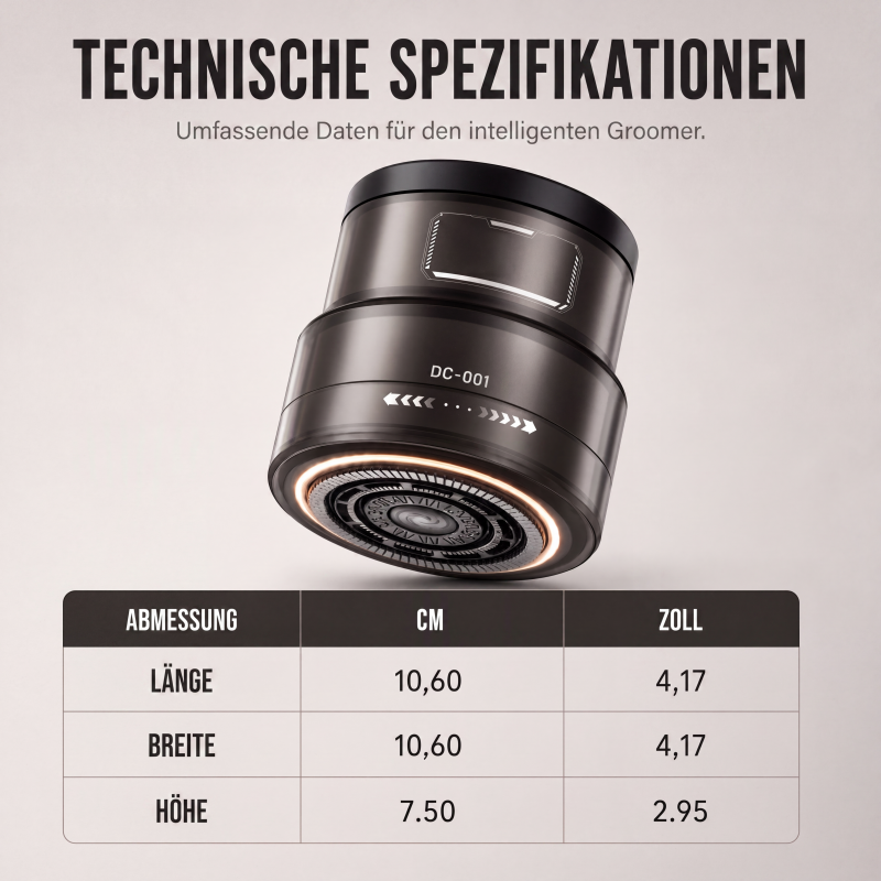 🪒 50 % RABATT! ✂️ Perfekte Rasur zu Hause – 2‑in‑1 intelligenter Elektrorasierer für Glatzen‑ und Bartpflege, klares Digitaldisplay, praktisch für den Hausgebrauch