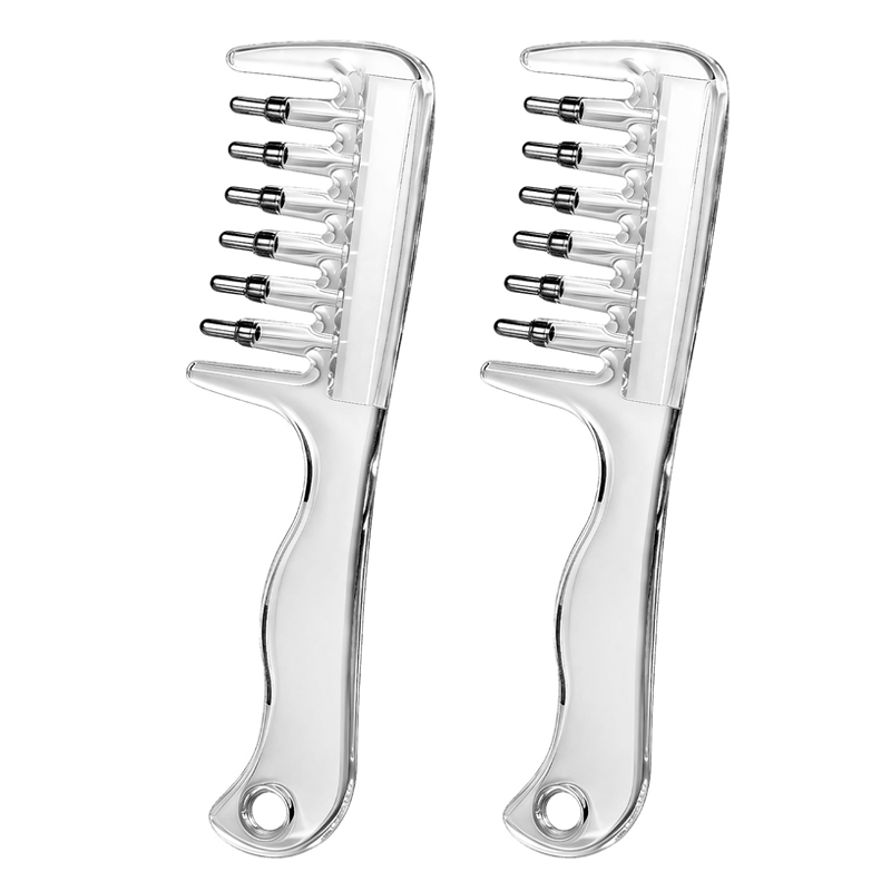 Transparenter Haaröl-Applikatorkamm