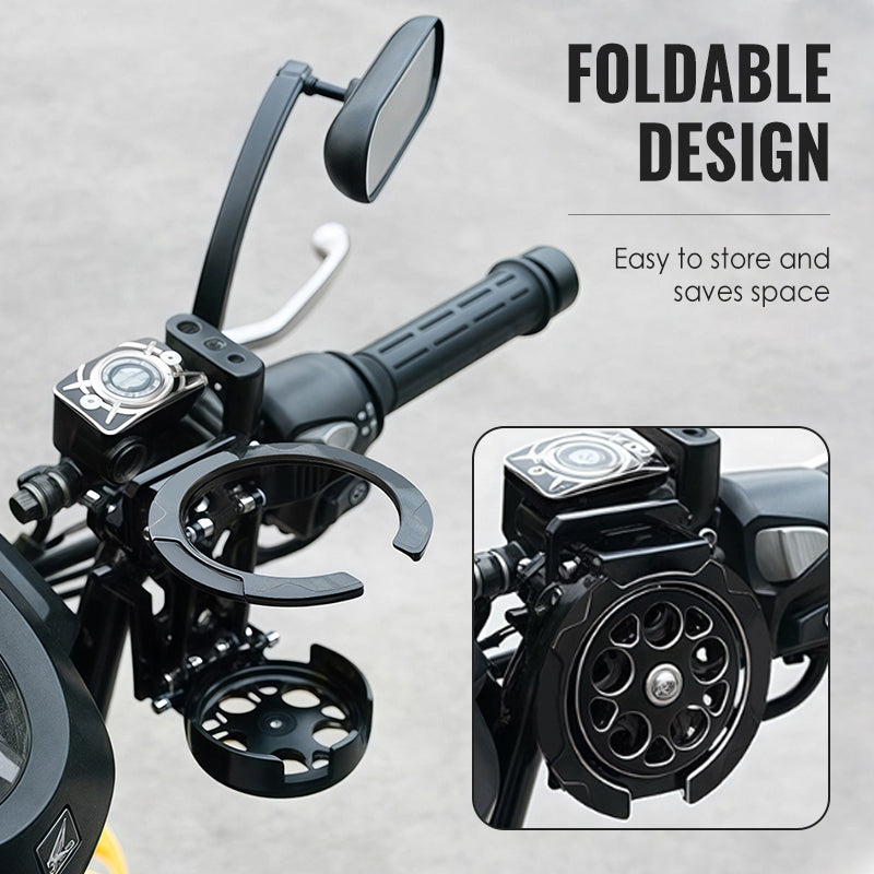 Fahrrad-Flaschenhalter, drehbarer Flaschenhalter, faltbare Becherhalterung mit verstellbarem Klappdesign, 360-Grad-Drehfunktion; geeignet für Erwachsene, Roller, Kinderwagen, Radfahren, Wandern, Reisen und Outdoor-Aktivitäten.