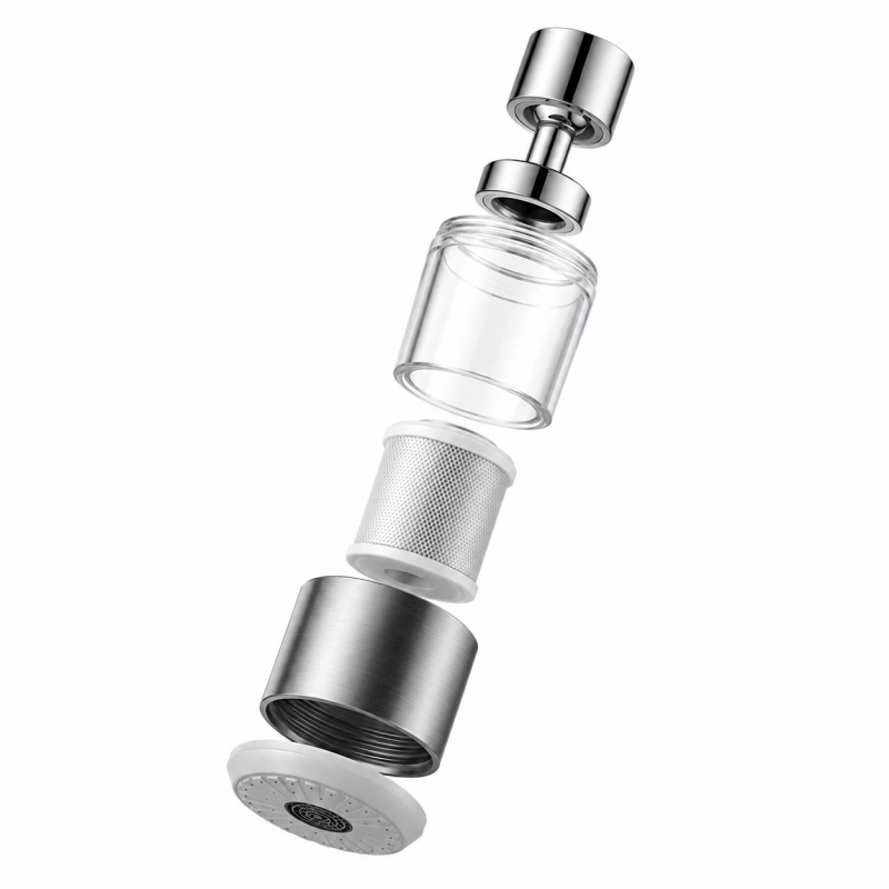360° schwenkbarer Küchenarmaturfilter