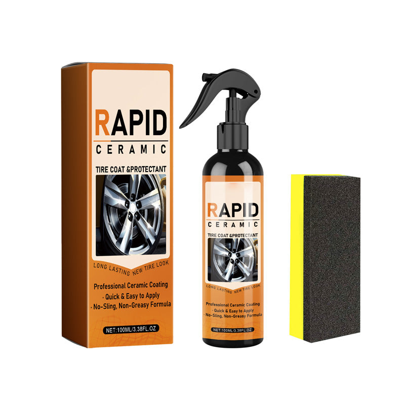 ⚡ Keramik-Reifen-Spray – schneller Schutz & tiefschwarzer Glanz in einem Schritt