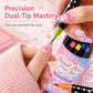 💅 12 Doppelspitze-Nail-Art-Stifte = 24 Farben – Nageldesign-Stift-Set für präzise Linien, Punkte & Muster 🎨✨