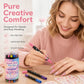 💅 12 Doppelspitze-Nail-Art-Stifte = 24 Farben – Nageldesign-Stift-Set für präzise Linien, Punkte & Muster 🎨✨