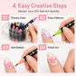 💅 12 Doppelspitze-Nail-Art-Stifte = 24 Farben – Nageldesign-Stift-Set für präzise Linien, Punkte & Muster 🎨✨