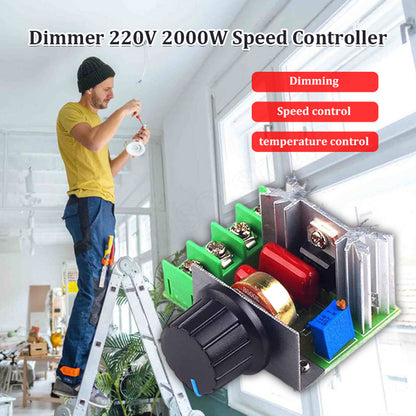 ⚡ 50% RABATT | 2000W AC-Spannungsregler