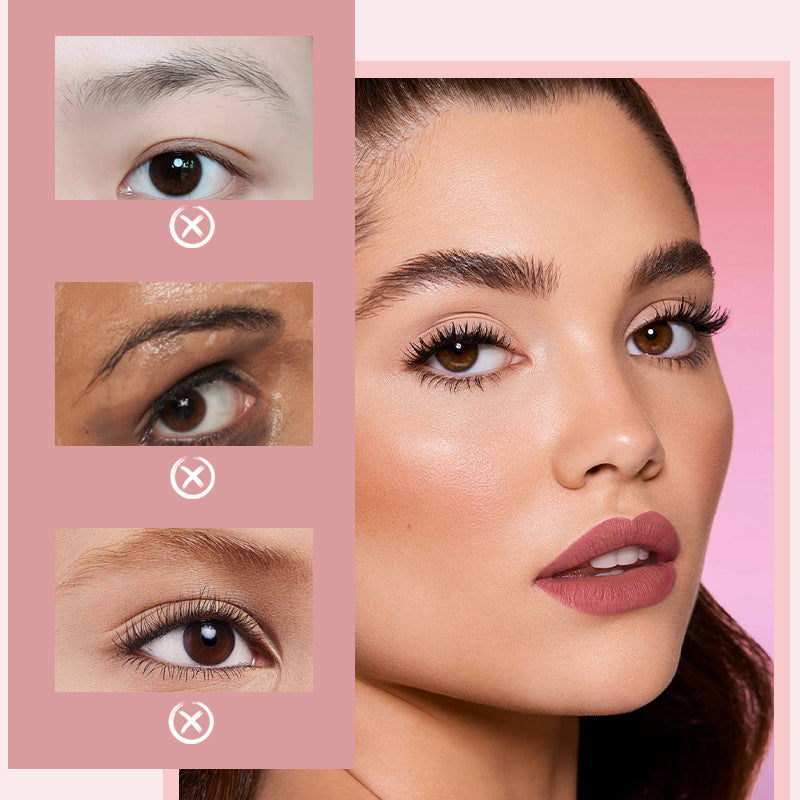 🔥 2-in-1 Langanhaltende Volumen- und Curl-Mascara