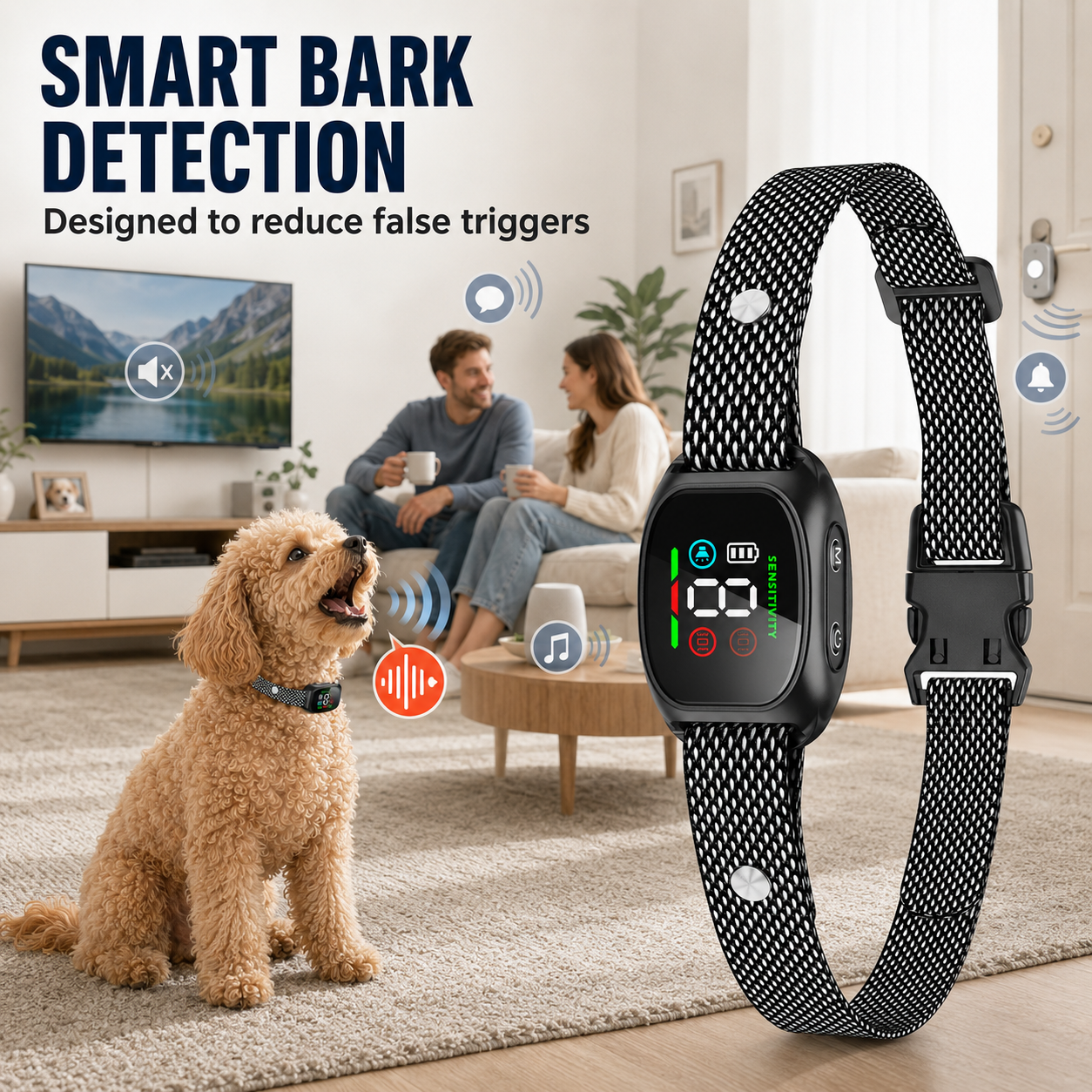 🥳2026 HEISSE VERKAUFSANGEBOTE🥳💞50.000 VERKAUFT! 🛡️🐾 50% RABATT! Anti-Bell-Halsband – Intelligente Anti-Fehlauslösung filtert andere Beller heraus. IP67 wasserdicht & USB aufladbar – sorgenfreies Training überall! 💦✅