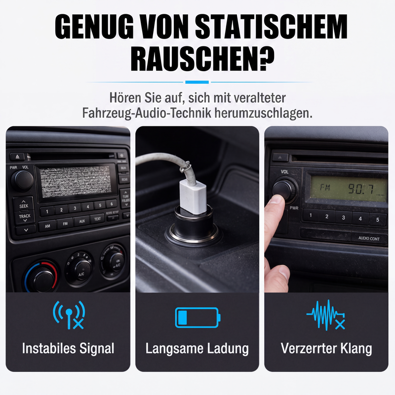 🚗50% RABATT!🎵Bluetooth-Autoradio – Kabelloses Streaming, Freisprechfunktion & einfache Installation – Verwandelt Ihr altes Autoradio in ein modernes System ✨