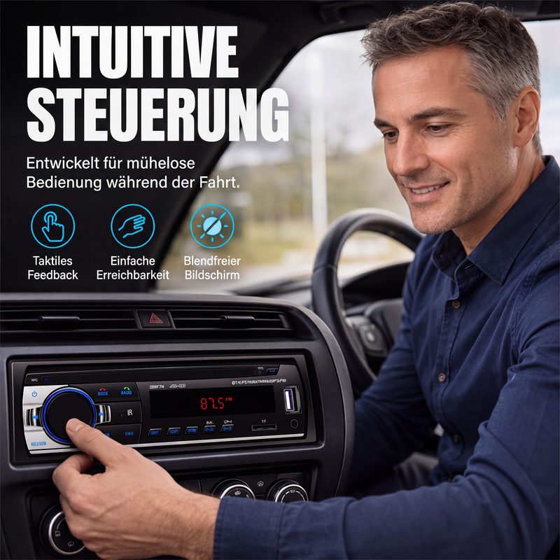 🚗50% RABATT!🎵Bluetooth-Autoradio – Kabelloses Streaming, Freisprechfunktion & einfache Installation – Verwandelt Ihr altes Autoradio in ein modernes System ✨