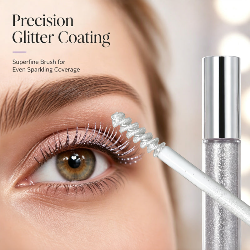 💎 Wasserdichte Volumen-Glitzerfarb-Mascara