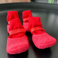 Rutschfeste wasserdichte Haustier-Schuhsocken