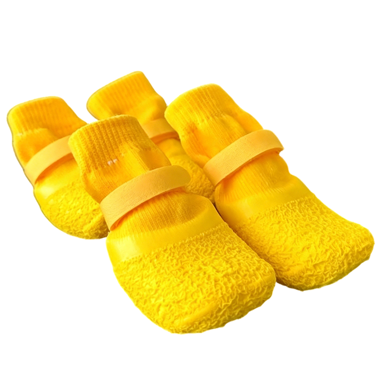 Rutschfeste wasserdichte Haustier-Schuhsocken