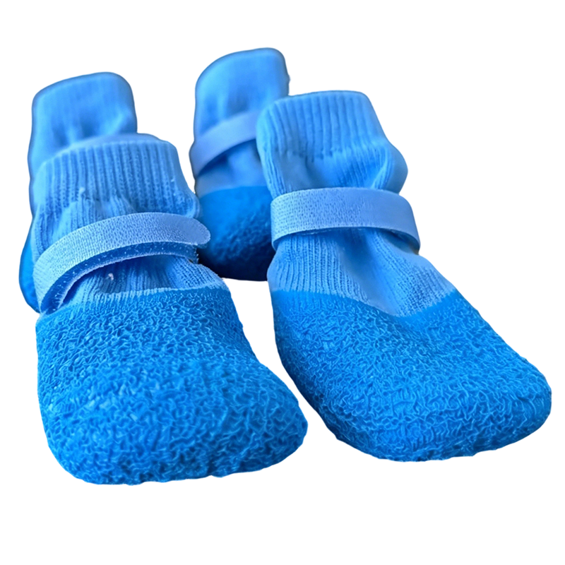 Rutschfeste wasserdichte Haustier-Schuhsocken