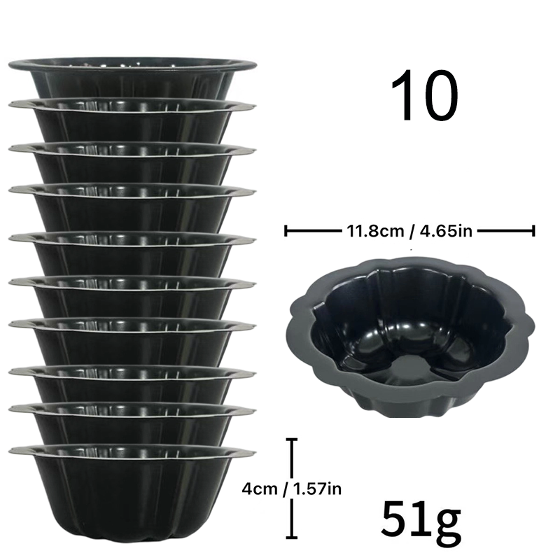 🥧 Perfekte Mini-Kürbisse für deine Herbst-Backkunst! – Die robuste Karbonstahl-Form mit Antihaft-Effekt – gleichmäßige Bratergebnisse garantiert