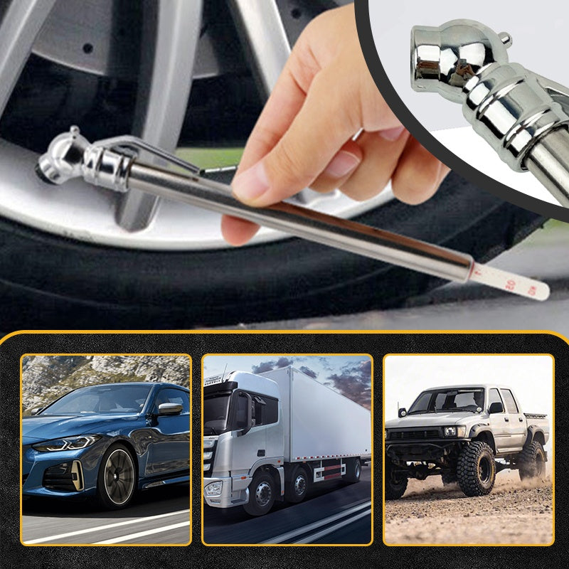 3er-Set mechanisches Reifen-Druckmessgerät Auto-Testwerkzeuge (50% RABATT)