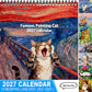 🐱 Stärkster Rabatt! 🗓️ Katzen-Meme-Kalender 2027 – Täglicher Humor & Wanddeko ✨