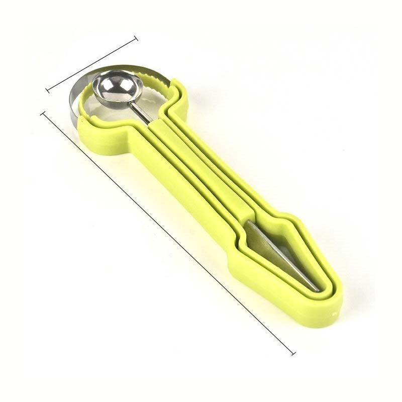 🎁 50% RABATT! 🔪🍈Kreiere essbare Kunstwerke! – Profi-Set mit Melonenausstecher & V-Messer – scharfe Edelstahlklingen für perfekte Obstplatten 🍉🔪✨