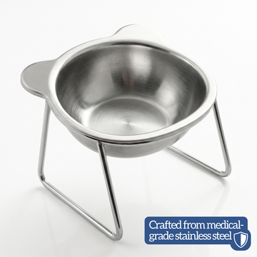 🥣50% Sonderangebot🐾 Gesunde Ernährung beginnt mit der richtigen Haltung! – Der erhöhte 15°-Schrägnapf – beugt Verschlucken vor & schont Nacken und Gelenke – für Hunde & Katzen jeden Alters✨