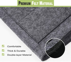 🛏️ JETZT 50 % RABATT! Hängende Aufbewahrungstasche für das Bett – Mehrfächer Bett-Organizer aus Filz, ideal für Etagenbetten im Wohnheim, für Tablet, Bücher, Handy und Schreibwaren ✨