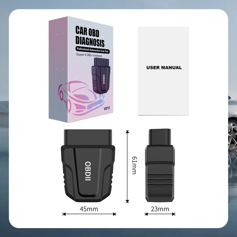 ⏰ Nur heute 50%! 🔥OBD2-Diagnosegerät Bluetooth – liest Fehlercodes, löscht Motorleuchten & zeigt Echtzeitdaten – für alle Autos ab 2001🔥