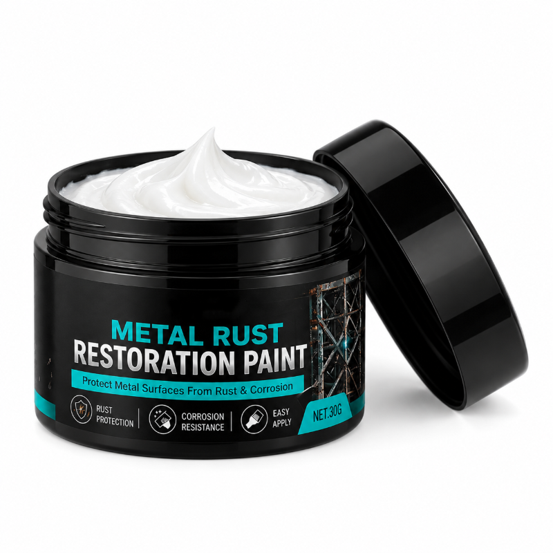 🥳2026 HEISSER VERKAUF🥳💞ÜBER 50.000 VERKAUFT!🔧🏠 50 % RABATT! Schwarze Reparaturpaste zum Schutz vor Metallrost – Stellt rostige Tore, Geländer und Werkzeuge wieder her. Bildet eine Schutzschicht – kein Austausch nötig! 🛡️✨