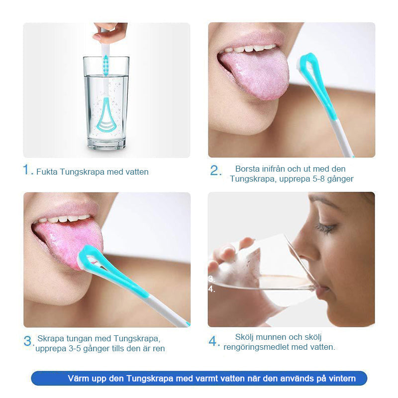 👅 Mundgeruch? Zungenbelag? – Der Zungenreiniger entfernt Bakterien sanft & effektiv – für sofort frischen Atem & mehr Selbstbewusstsein ✨