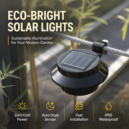 ☀️✨ Solarleuchten für Außen – Stromsparend & ganze Nacht beleuchtet | Premium Qualität