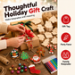 🔥 Zeitlich begrenzt! ✨DIY-Holzanhänger-Bastelset – mit Stiften & Glöckchen – kreativer Weihnachtsspaß für Kinder & Familie 🎄